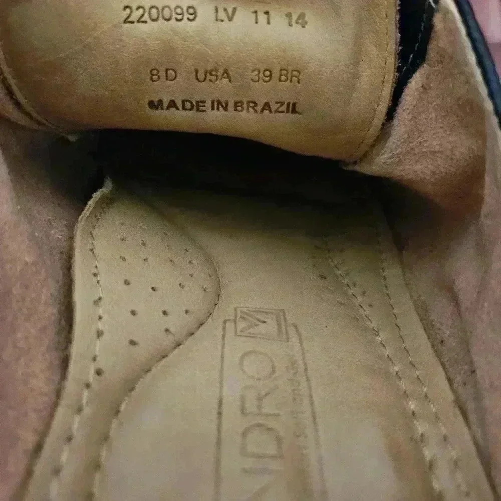 SANDRO LEATHER SHOES SIZE 8D EUC